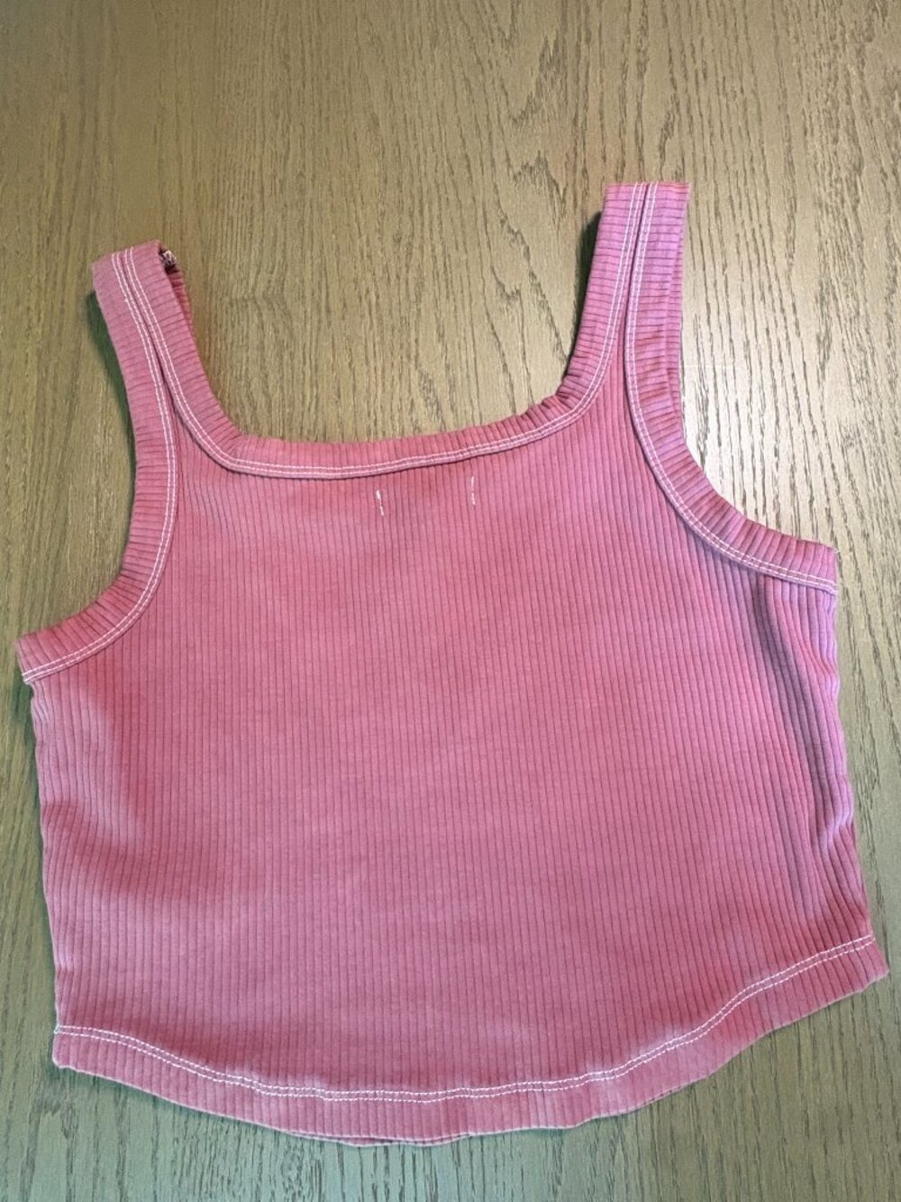 Madewell Cropped Ribbed Crewneck Tank Top - Picture 4 of 6
